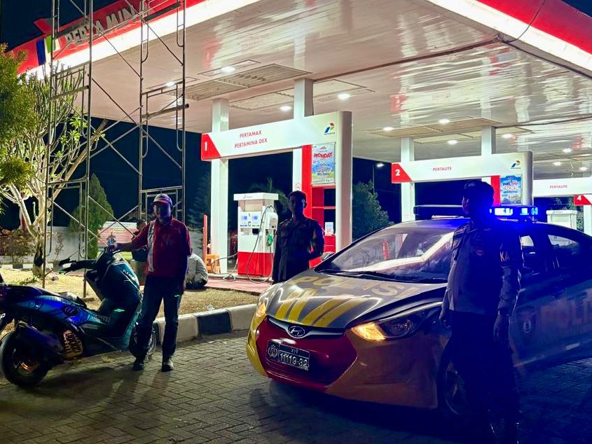 Patroli Biru Polsek Marbo Menyisir Titik Rawan, Antisipasi Begal dan Pencurian Malam Hari