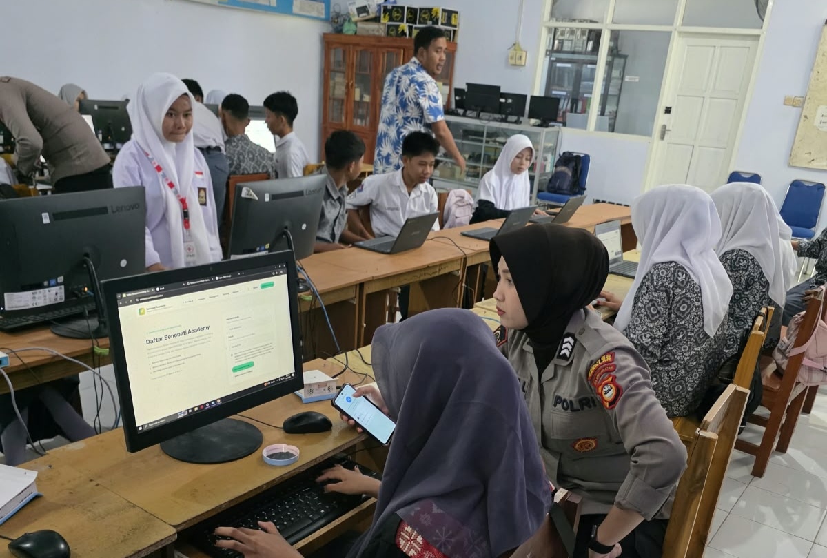 Polsek Polut Salurkan Bansos kepada Warga, Silaturahmi Jadi Jalan Menjaga Kamtibmas