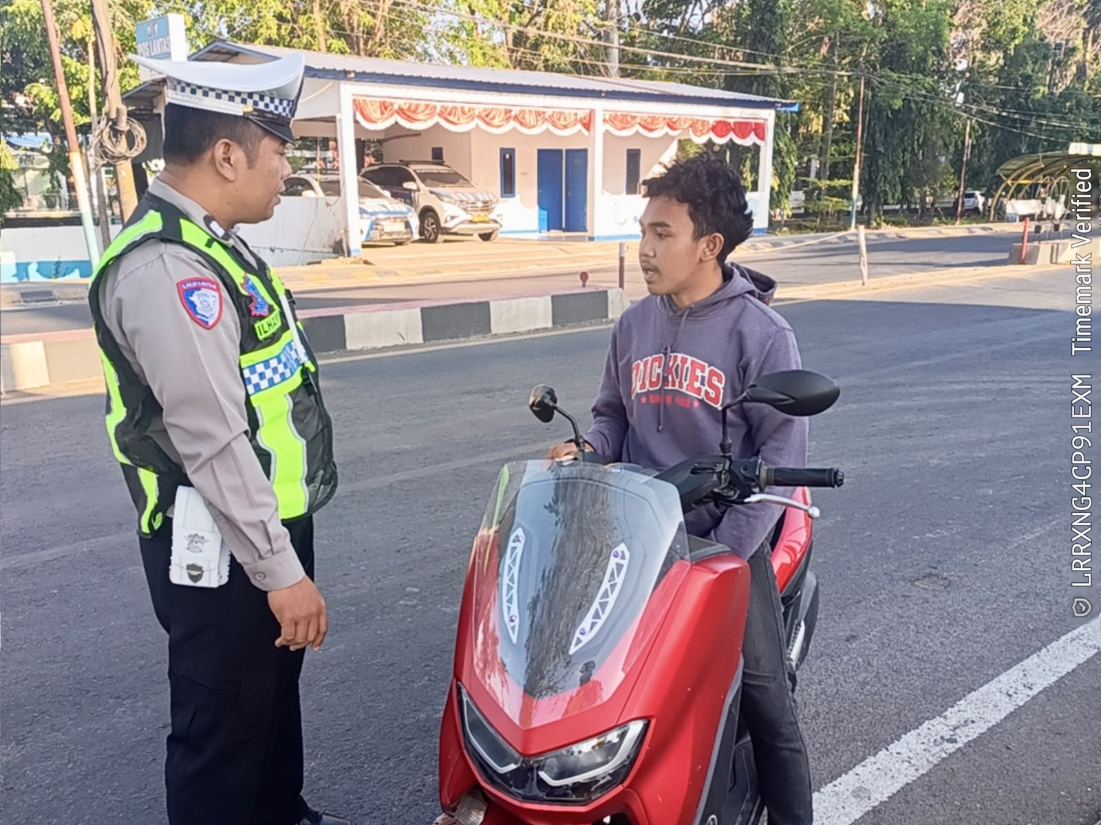 Commander Wish Pagi, Satlantas Polres Takalar Kawal Mobilitas Warga di Titik Rawan