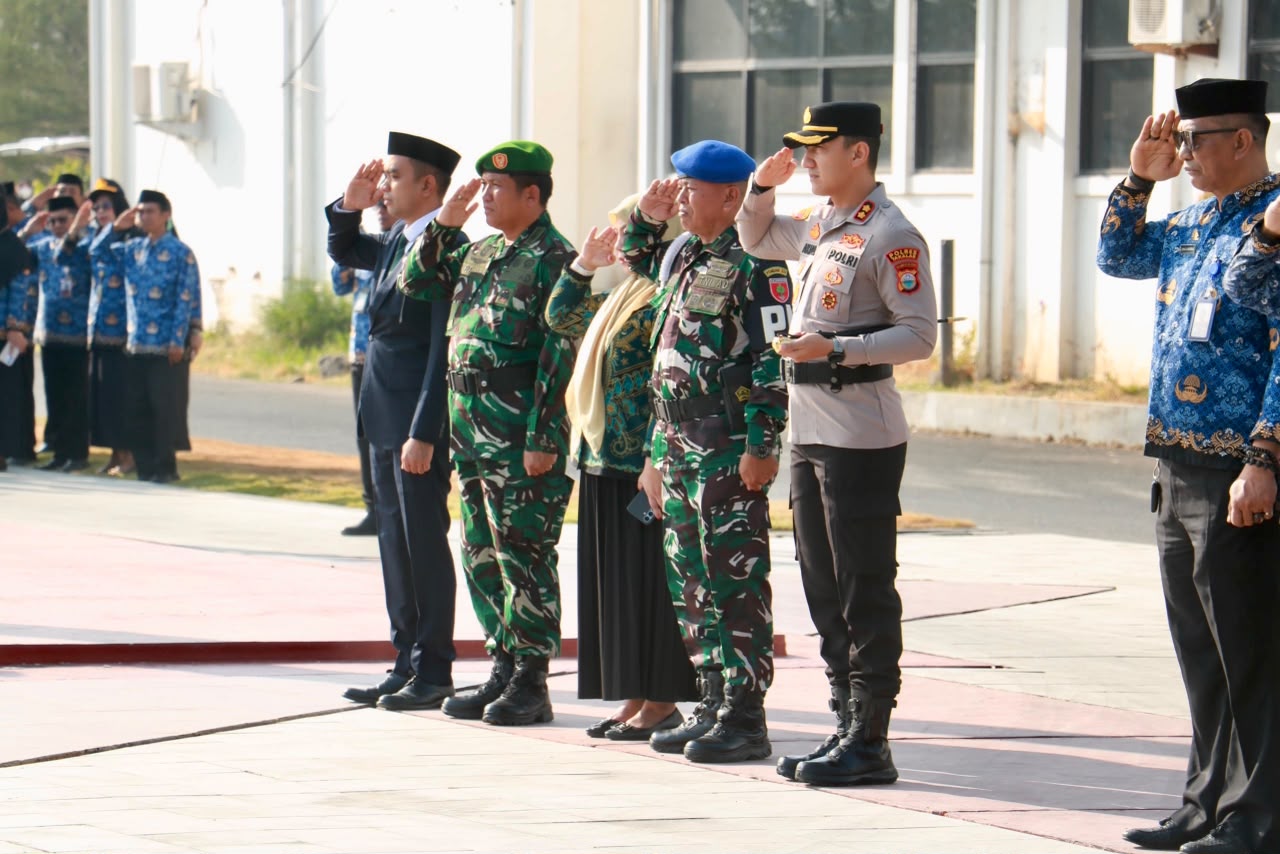 Kapolres Takalar Hadiri Upacara Hari Kesadaran Nasional, Tekankan Sinergi dan Pelayanan Pada Masyarakat
