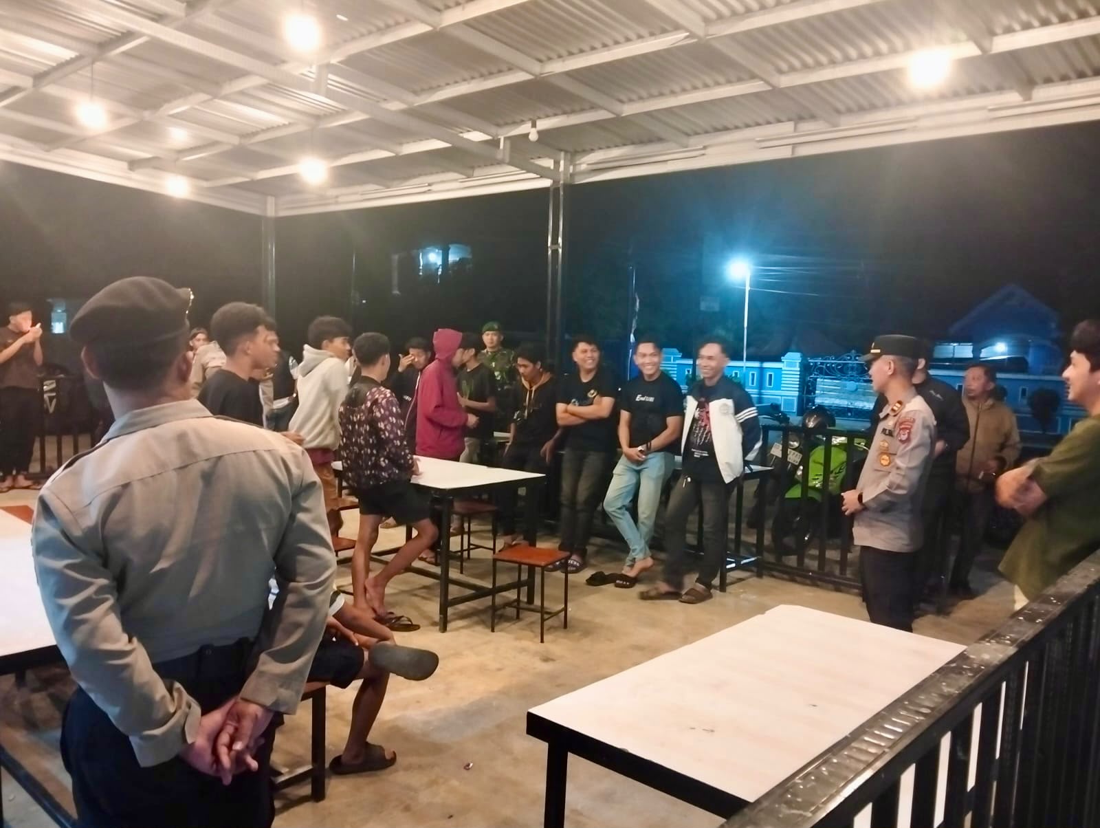 Polres Takalar Gelar Operasi Cipta Kondisi, Sasar Remaja Nongkrong hingga Pengendara di Akhir Pekan