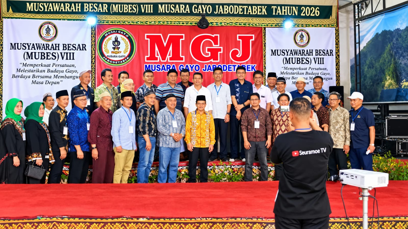 Drs. Tgk. Almujaini Abdul Karim Terpilih Secara Aklamasi Jadi Ketua Umum MGJ