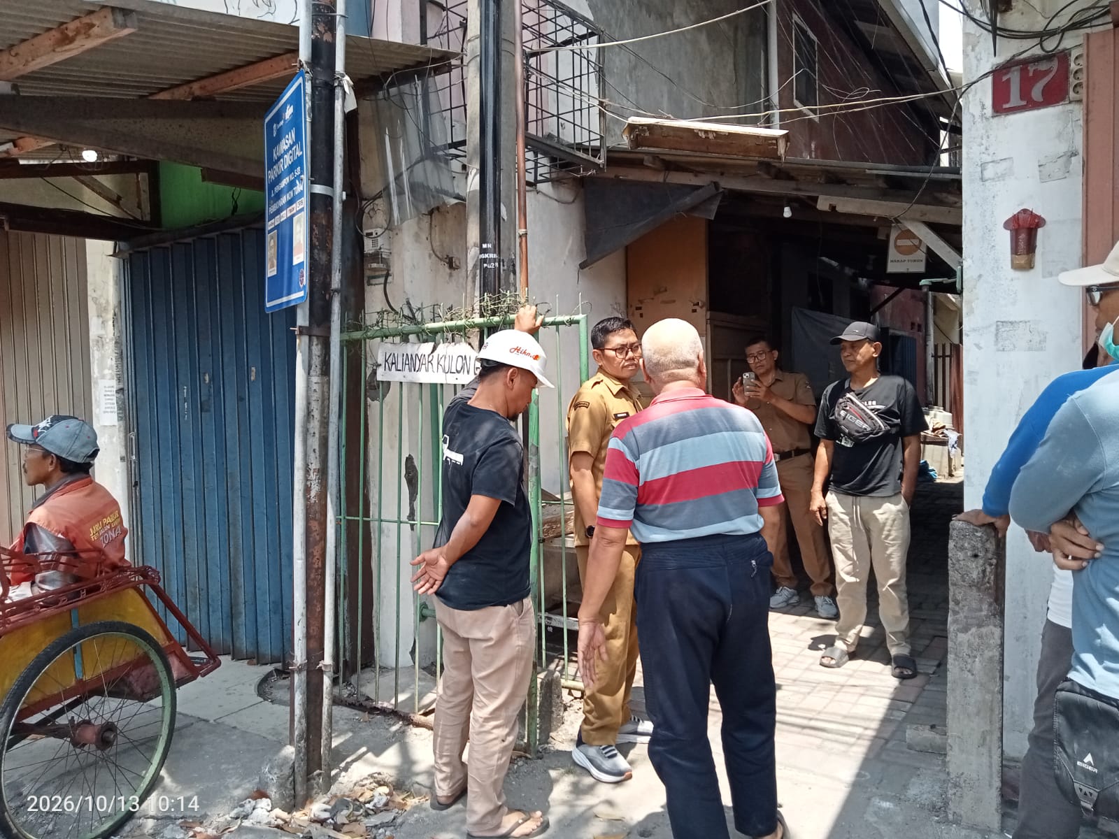Pastikan Kualitas Fisik, Kelurahan Bongkaran Surabaya Rampungkan Proses STT Proyek Pavingisasi