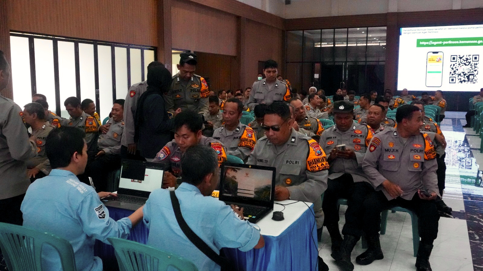 Polresta Sidoarjo Gandeng Dispendukcapil Bekali Bhabinkamtibmas Mekanisme IKD, Dukung Perlinsos
